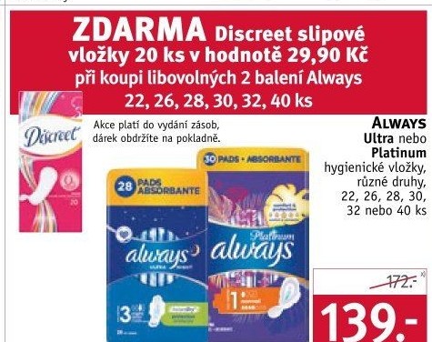 Vložky dámské Ultra Always