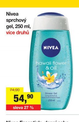 Nivea sprchový gel, 250 ml