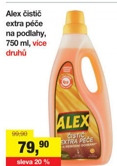 Čistič Extra péče 2v1 Alex