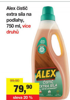 Čistič Extra péče 2v1 Alex