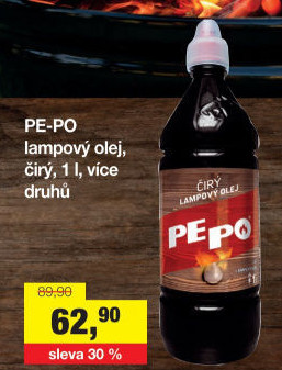 Lampový olej Pe-Po