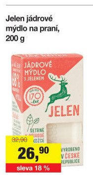 Mýdlo na praní Jelen