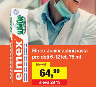 Pasta na zuby Junior Elmex