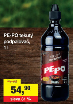Podpalovač tekutý Pe-Po
