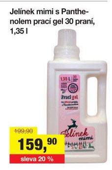 Prací gel Jelínek mimi Jelen
