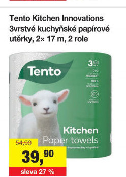 Utěrky kuchyňské 3vrstvé Innovations Tento