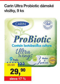 Vložky dámské ProBiotic Carine