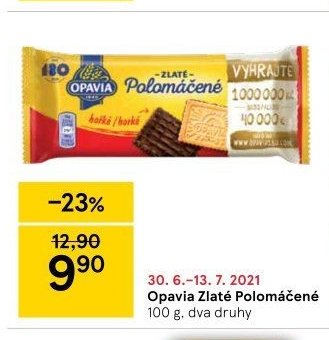 Opavia Zlaté Polomáčené 100 g