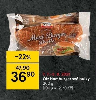 Ölz Hamburgerové bulky