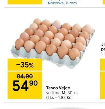 Tesco Vejce