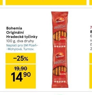 Bohemia Hradecké tyčinky 100 g