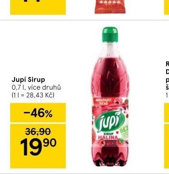Jupí Sirup 0,7 l