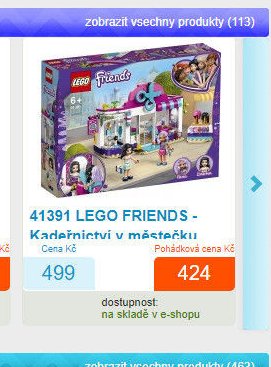 41391 LEGO FRIENDS - Kadeřnictví v městečku