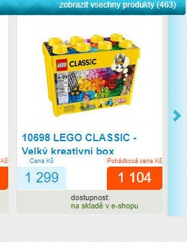 10698 LEGO CLASSIC - Velký kreativní box