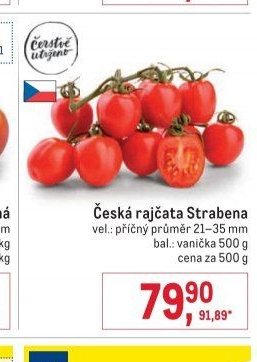 Česká rajčata Strabena