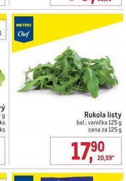 Rukola listy