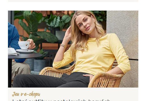 Letní outfit: v pastelových barvách