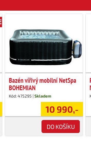 Bazén vířivý mobilní NetSpa BOHEMIAN - UNI HOBBY akcniletaky.com