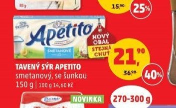 Tavený sýr Apetito 150 g