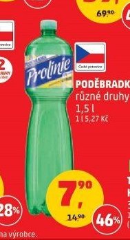 Poděbradka různé druhy 1,5 l