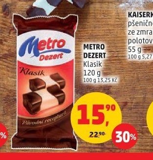 Metro dezert Klasik
