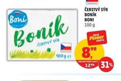 ČERSTVÝ SÝR BONÍK BONI