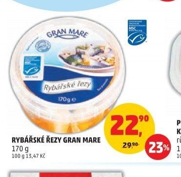 Rybářské řezy Gran Mare