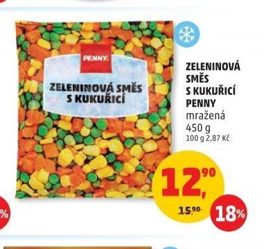 Zeleninová směs s kukuřicí Penny