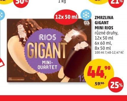 ZMRZLINA GIGANT MINI RIOS