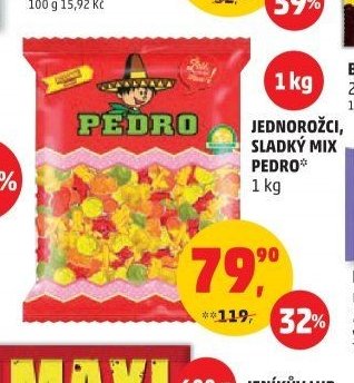 JEDNOROŽCI, SLADKÝ MIX PEDRO