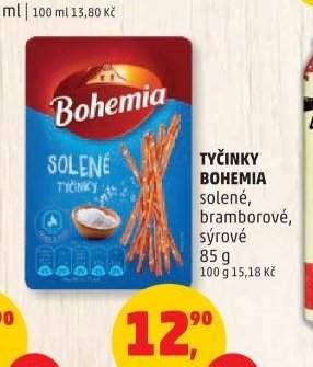 Tyčinky Bohemia