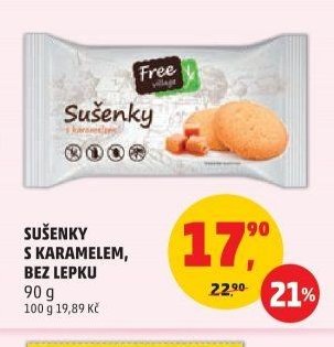 Sušenky s karamelem