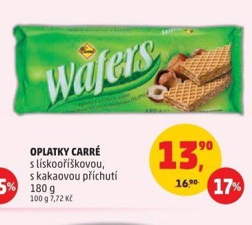 Oplatky Carré