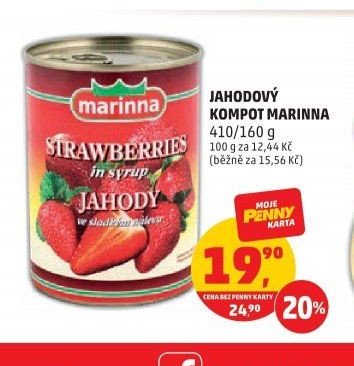 Jahodový kompot Marinna