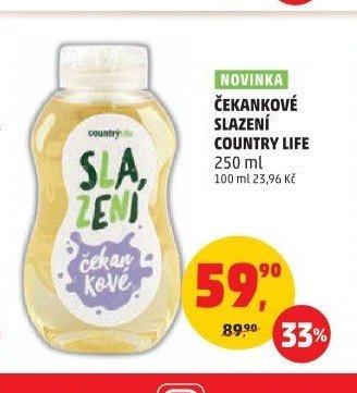 Čekankové slazení Country Life