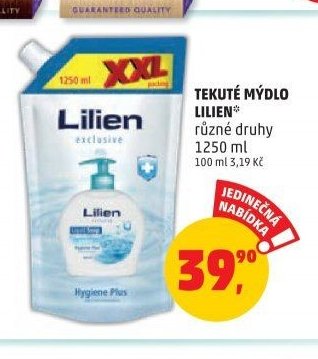 TEKUTÉ MÝDLO LILIEN