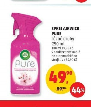 SPREJ AIRWICK PURE