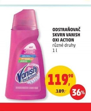 ODSTRAŇOVAČ SKVRN VANISH OXI ACTION