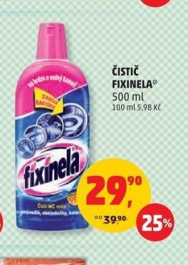 ČISTIČ FIXINELA