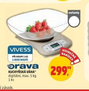 Kuchyňská váha Orava