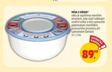 Mísa s víkem
