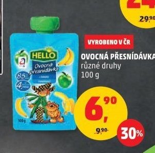 OVOCNÁ PŘESNÍDÁVKA HELLO