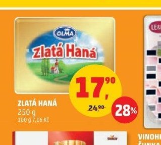 ZLATÁ HANÁ 250 g