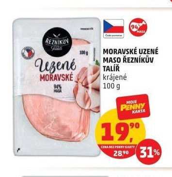 Moravské uzené maso Řezníkův talíř