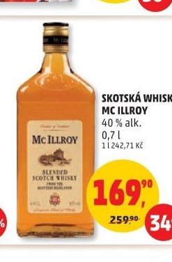 Skotská whisky Mc Illroy