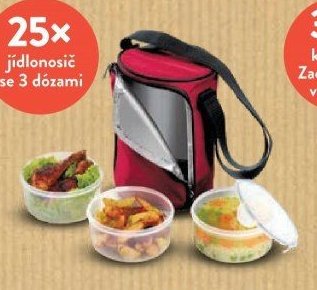 jídlonosič se 3 dózami