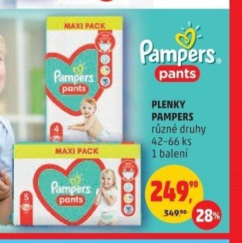 Plenky Pampers