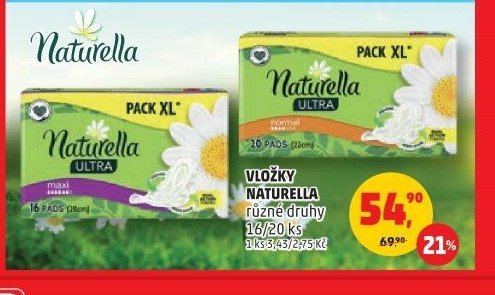 Vložky Naturella