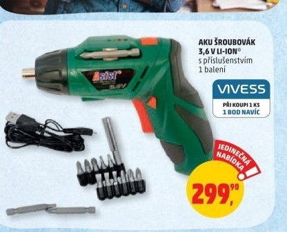 Aku šroubovák Asist