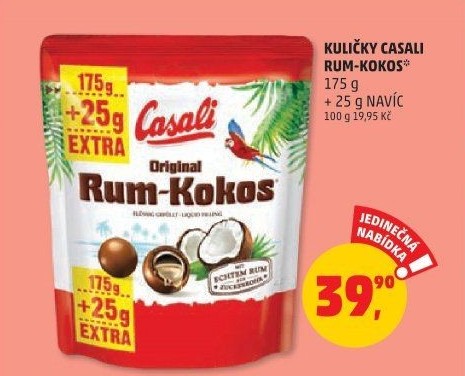 Bonbony Rum-kokos Casali Manner